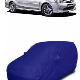 Oscar Car Cover Blue and Grey For Toyota Etios-46
