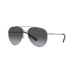 Armani Exchange Vibes Grey Gradient Pilot Sunglasses for Men 0AX2043S60038G59-image-9