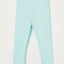 Juniors by Lifestyle Girls Aqua Printed Pants-picture-16