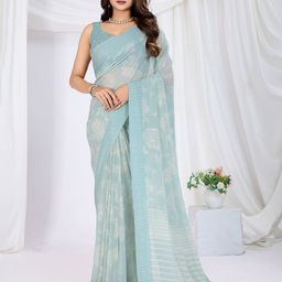 all about you Floral Woven Design Saree-image-95