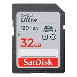 Sandisk 32 GB SDHC Camera Memory Card 100 Mb/s 100 Mb/s Grey Camera Memory Card-32