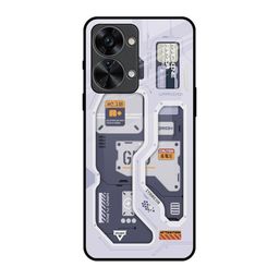 QRIOH Tech Savvy Printed Oneplus Nord 2T Back Case-4