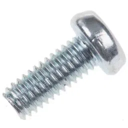 RS PRO Machine Screw M4x10 mm Steel Slot Pan Headed DIN 85, 560855-image-63