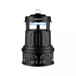 Moskitrap Pest Trap Electric with UV LED Light Black Round Shape Plastic for Indoor & Outdoor, Gm 928-picture-7