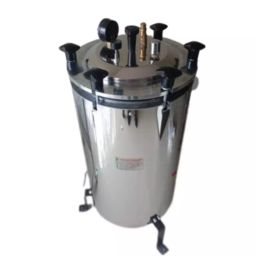 Serve Scientific Solution Double Drum Wing Nut Autoclave 12x22 Inch, SP-1108-10