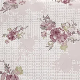 Ariana Pink & Green Floral 210 TC King Bedsheet with 2 Pillow Covers-image-89