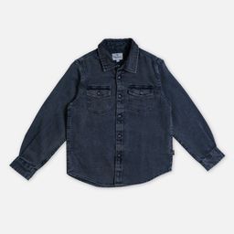Pepe Jeans Woven Full Sleeves Solid Shirt - Navy Blue-picture-49