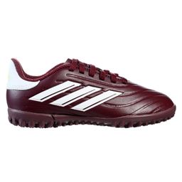 Adidas Kids Lace Up Sports Shoes with Tape Detailing - Dark Red & White-image-98