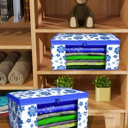 Aura Blue Set of 6 Regular Multi-Utility Organisers image 4
