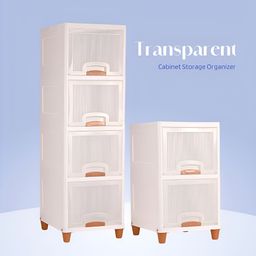 Myntra Elegant Homes Transparent Set of 6 Regular Drawer Organiser Organisers image 5