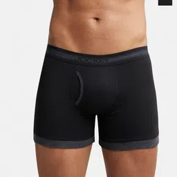 Jockey Men Black Solid Pack of 2 Fashion Trunks 1017-0205-image-87