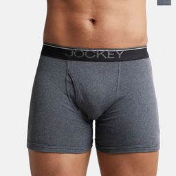 Jockey Men Pack of 2 Charcoal Grey Boxer Briefs 8009-0205-picture-16