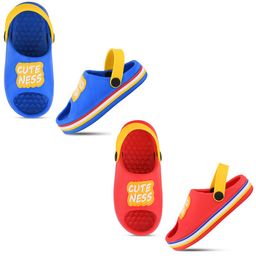Smartots Kids Pack Of 2 Printed Clogs-0