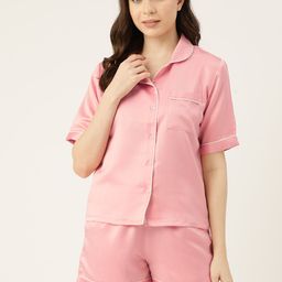 ETC Women Solid Night suit-image-98