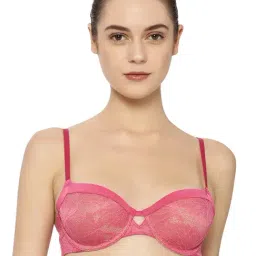 Triumph Pink Padded Under Wired Spacer Cup Fashion Bra-image-39