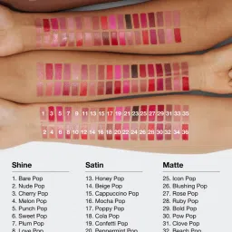Clinique Pop Longwear Lipstick Chilli Pop - 3.9 gm image 4