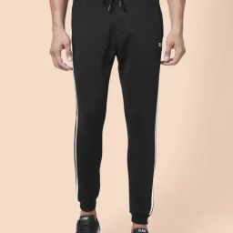 Ajile by Pantaloons Black Slim Fit Joggers-image-9