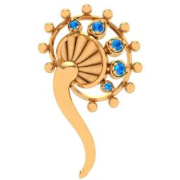 P.C. Chandra Jewellers 22k Yellow Gold Splendid Pendant-image-27