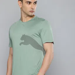 Puma Brand Logo Printed dryCELL Training T-shirt-image-72