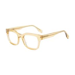 Ted Smith Festive Yellow Oval Unisex Eye Frames-image-19