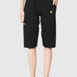 Vimal Jonney Black Regular Fit Capris-image-36