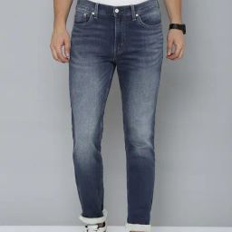 Levi's 511 Blue Cotton Slim Fit Jeans-picture-3