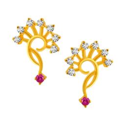P.C. Chandra Jewellers 22k Gold Earrings for Women-image-67