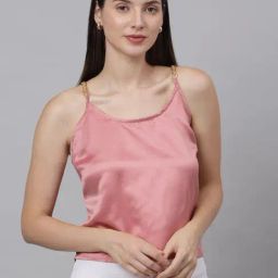 NEUDIS Pink Spaghetti Top-image-20
