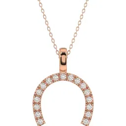 Silvermist 925 Sterling Silver Horseshoe Chain Pendant for Women & Girls-picture-8