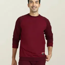 XYXX Scarlet Red Regular fit Sweatshirt-38