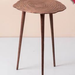 Nestroots Solid Copper Aluminium Coffee Table for Living Room-image-76