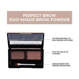 Matt Look Perfect Brow Duo-Shade Brow Powder 02 - 8 gm image 4