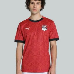 Puma Red Regular Fit Printed Sports T-Shirt-picture-17