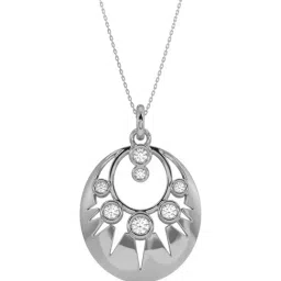 Silvermist 925 Sterling Silver Harmony Chain Pendant for Women & Girls-image-34