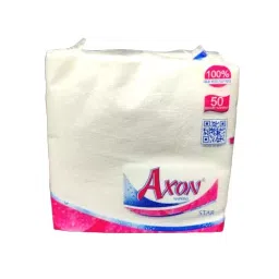 Axon 2 Ply Star Tissue Paper Napkins 29x29 cm, 600 Pcs (50 Pcs x 12 Pkt)-15