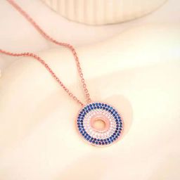 GIVA 925 Sterling Silver Rose Gold Pendant for Women-image-19