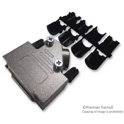 OSSI D Sub Backshell, Shielded, Size Da, Zinc, DVZK15-K-picture-10