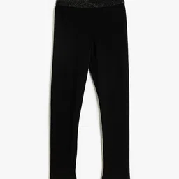 Koton Girls Ankle-Length Slip On Leggings-image-49
