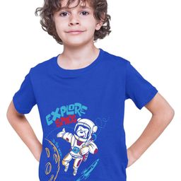 TeeSlix Unisex Blue Tshirts-image-59