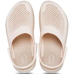 Crocs Women Beige Clogs-image-44