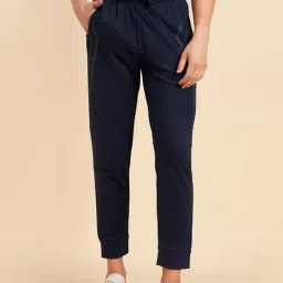 Sweet Dreams Navy Cotton Regular Fit Joggers-image-62