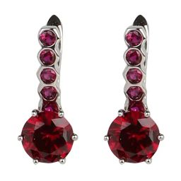 The Real Effect London 800 Silver Earrings for Women-image-13