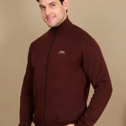 Sweet Dreams Choco Fudge Regular Fit Plain Sweatshirt-image-11