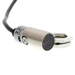Omron E3FB Cylindrical Photoelectric Sensor Diffuse-Reflective 300 mm Sensing Distance PNP, E3FB-DP12 2M OMS-0