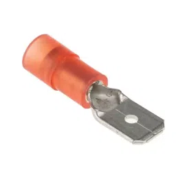 RS PRO Red Insulated Male Crimp Tab Terminal, 0.8 x 6.35mm Tab Size, 0.5mm² to 1.5mm² Model No 2674029-image-25