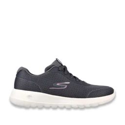 Skechers Women's GO WALK JOY - ECSTATIC Charcoal Grey Walking Shoes-8