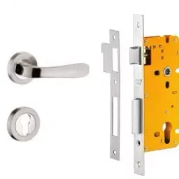 Dorset ML Series Pontus Stainless Steel Silver Chrome Finish Door Handle Lock Set-13
