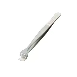 AS ONE Flat Tweezers 125 mm, No.3WF-image-16