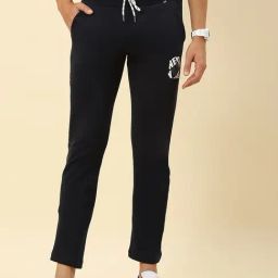 Monte Carlo Navy Regular Fit Trackpants-image-81