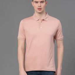 Red Tape Pink Cotton Regular Fit Polo T-Shirt-image-20
